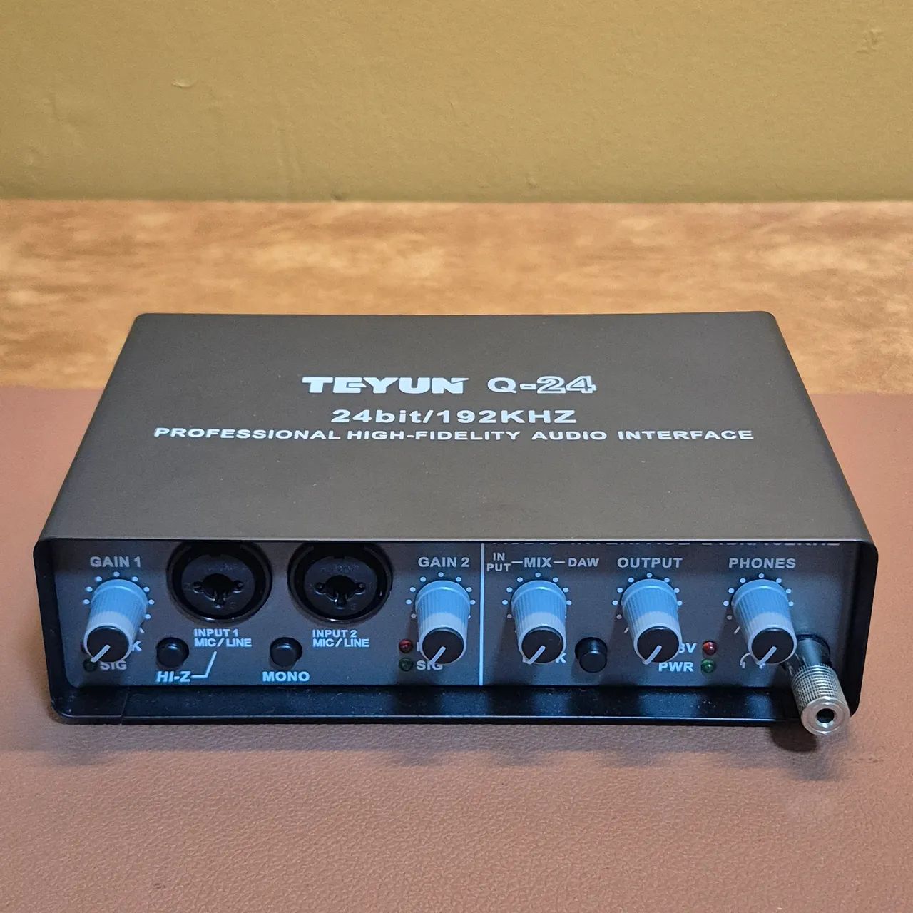 Interface de áudio Teyun Q-24