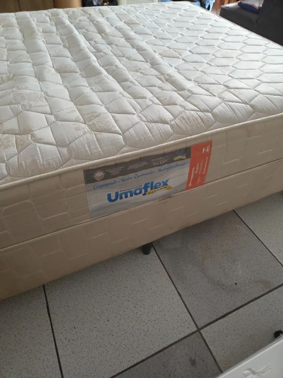 Cama casal com colchão acoplado - 135x185 cm - Foto 5