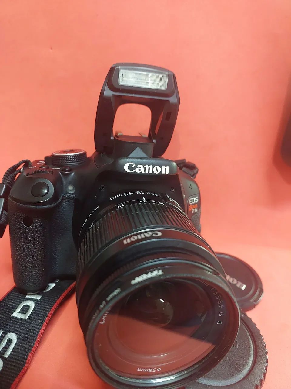 Câmera Cânon T3i funcionando perfeitamente limpa e revisada  - Foto 5