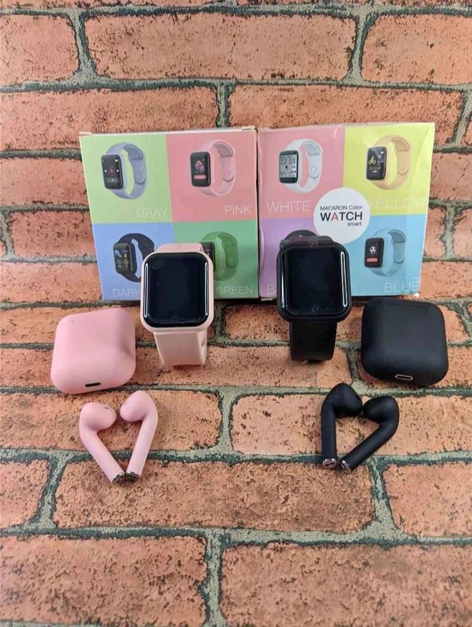 Fone bluetooth Inpods I12 + Smartwatch D20s  - Foto 2