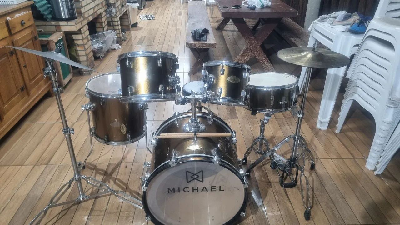 Bateria Michael classic pro - Foto 4