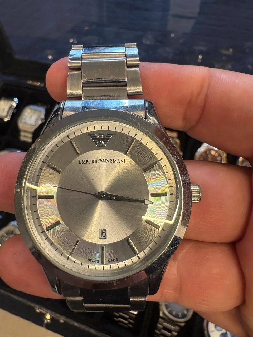RELOGIO ARMANI EXCHANGE PRATA CROMADO - Foto 2