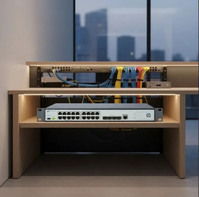 Switch Gigabit Hp V1910-24g-poe Je007a - Foto 3