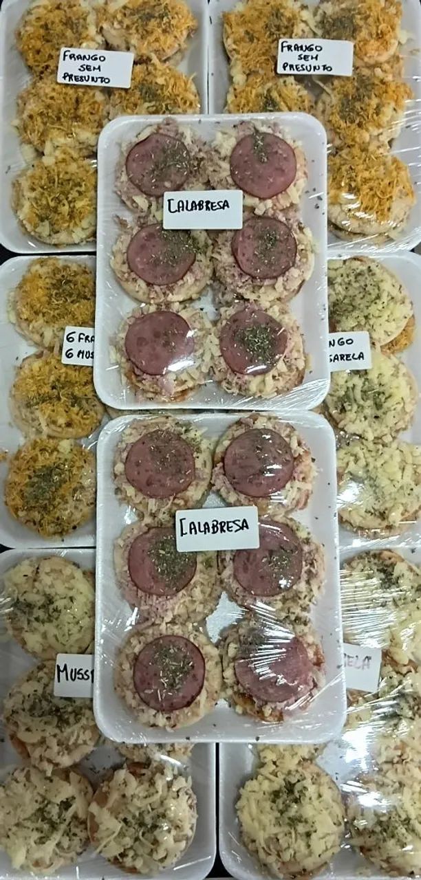 MINI PIZZAS PARA FESTAS