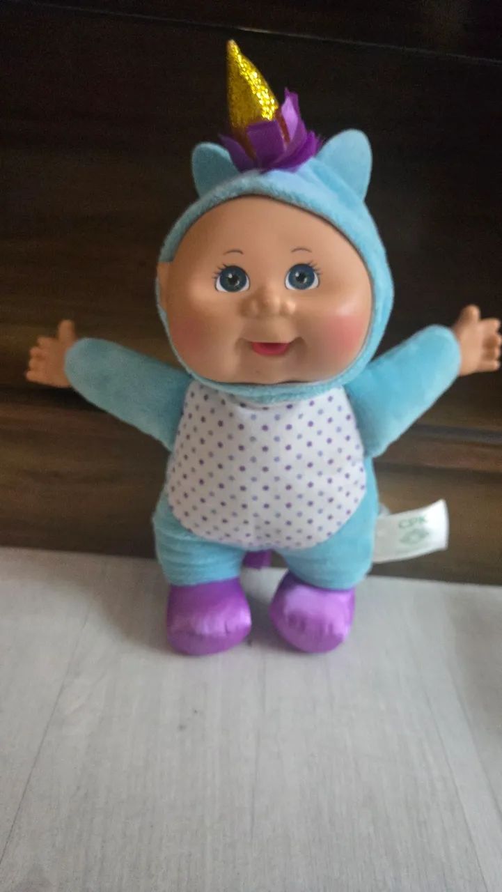 Boneca Cabbage Patch Kids CPK Unicórnio Original - Pelúcia Importada - Foto 2