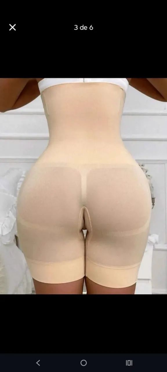 Short modelador com barbatanas  - Foto 2