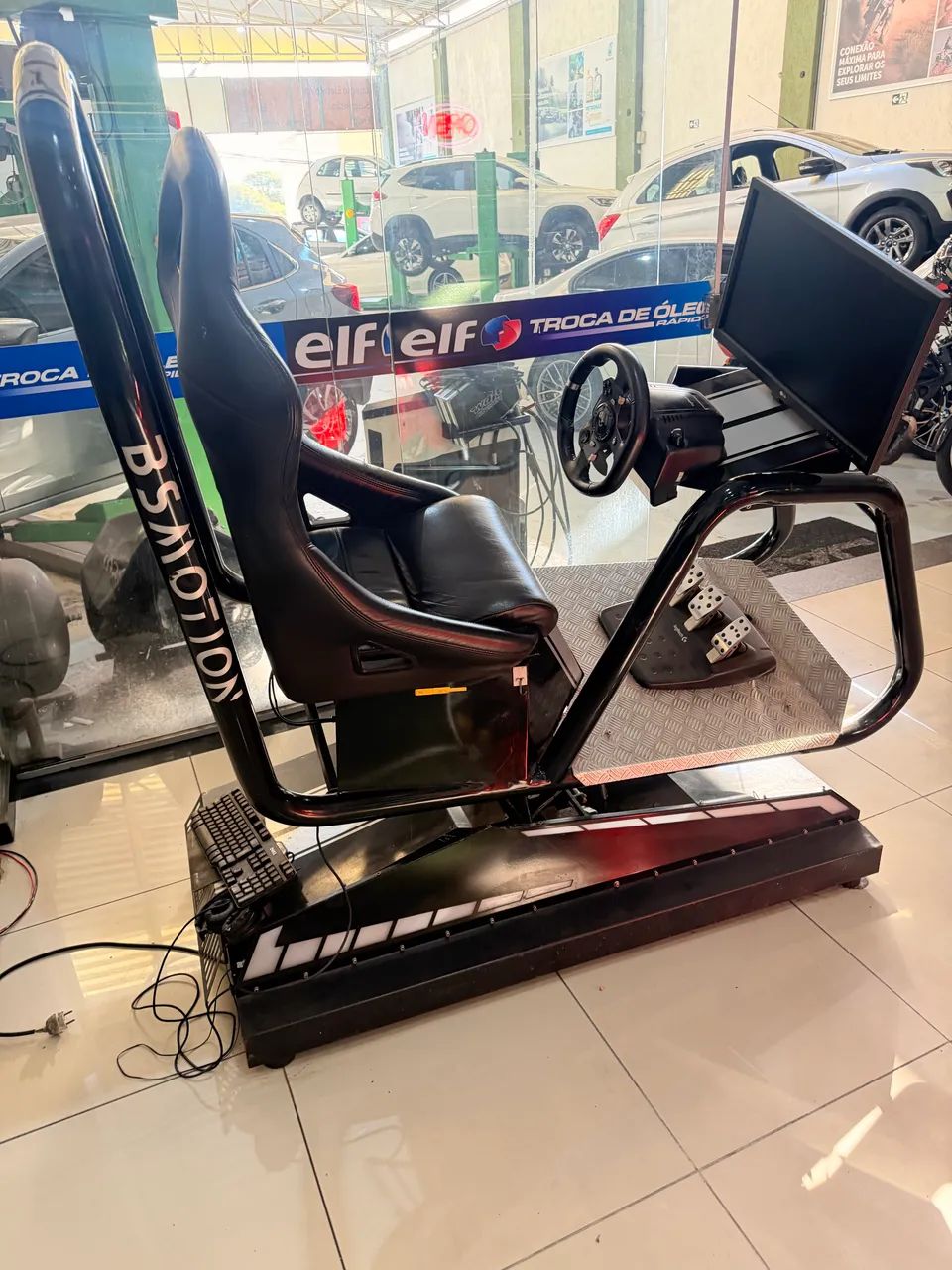Simulador de carro com movimento real  - Foto 3