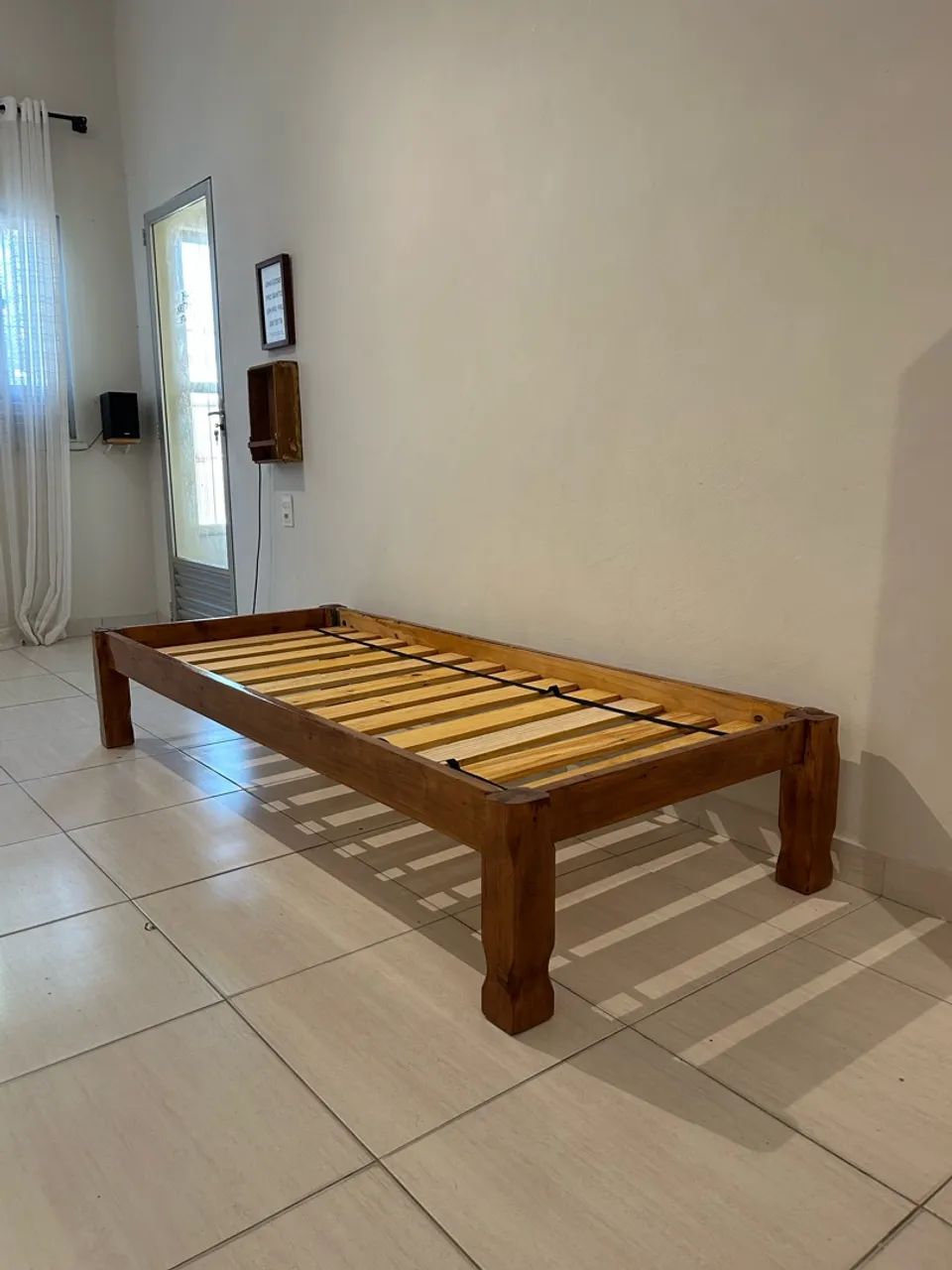 Cama de solteiro com colchão ortobom D33 - Foto 3
