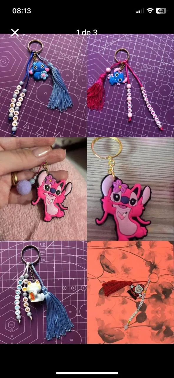 Chaveiros Personalizados a partir de R$5,00