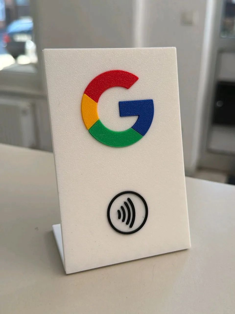 Placa com Tag NFC avaliação do Google  - Foto 2