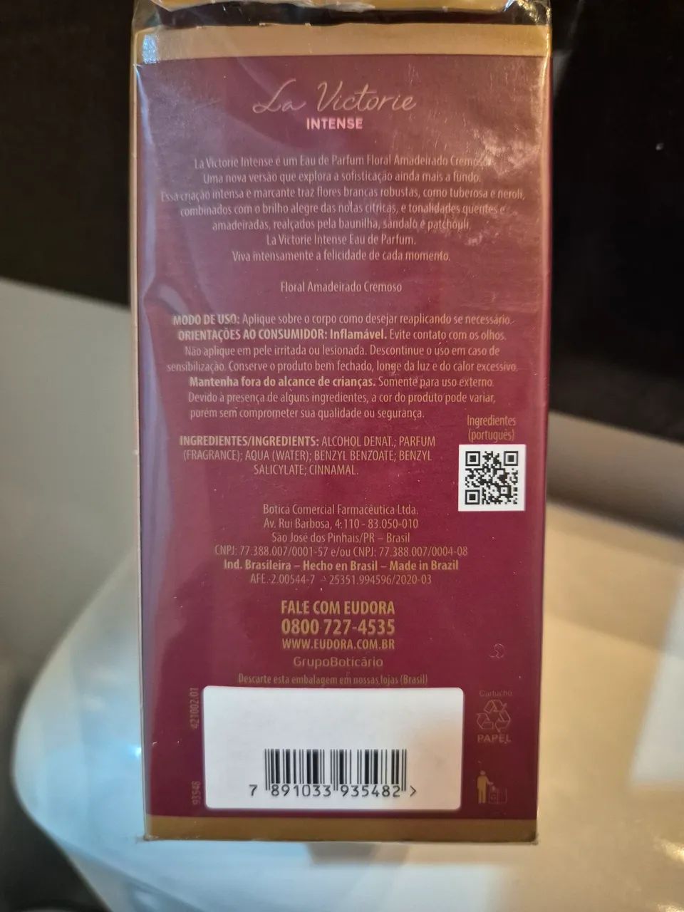 Perfume Eudora Ls Victorie Intense  - Foto 4