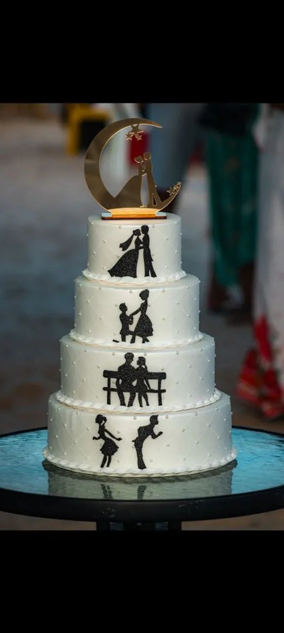 Bolo fake de casamento 