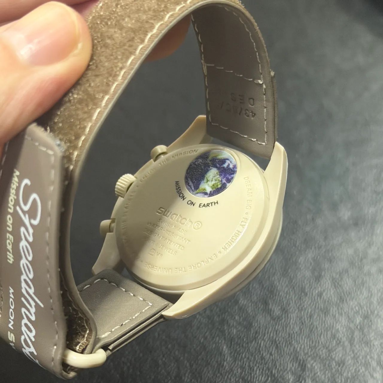 Relogio Omega Swatch - Missão Terra - Quartzo - Todo Funcional  - Foto 4