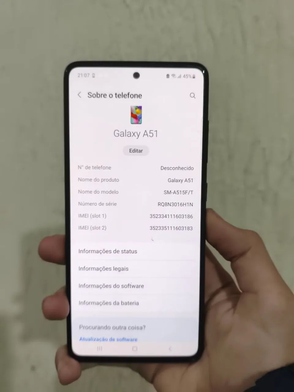 Samsung Galaxy a51