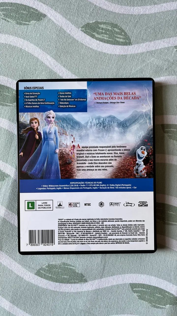 Steelbooks Frozen 1 e 2 - Foto 2