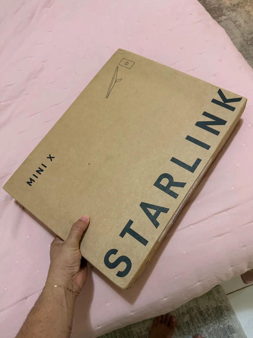 Kit Starlink - Antena e Roteador Starlink Mini 