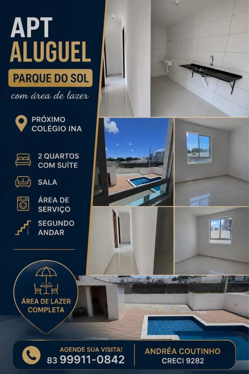 Alugo em João Pessoa parque do sol  - Foto 3