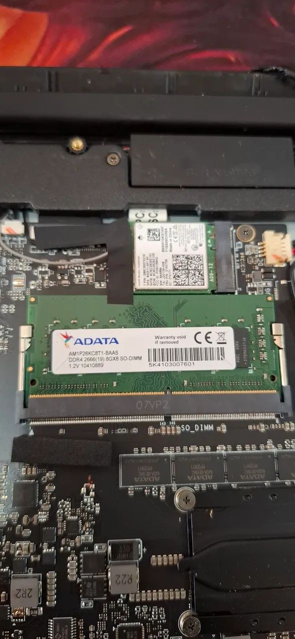 Memória DDR4 de 8GB para Notebook 