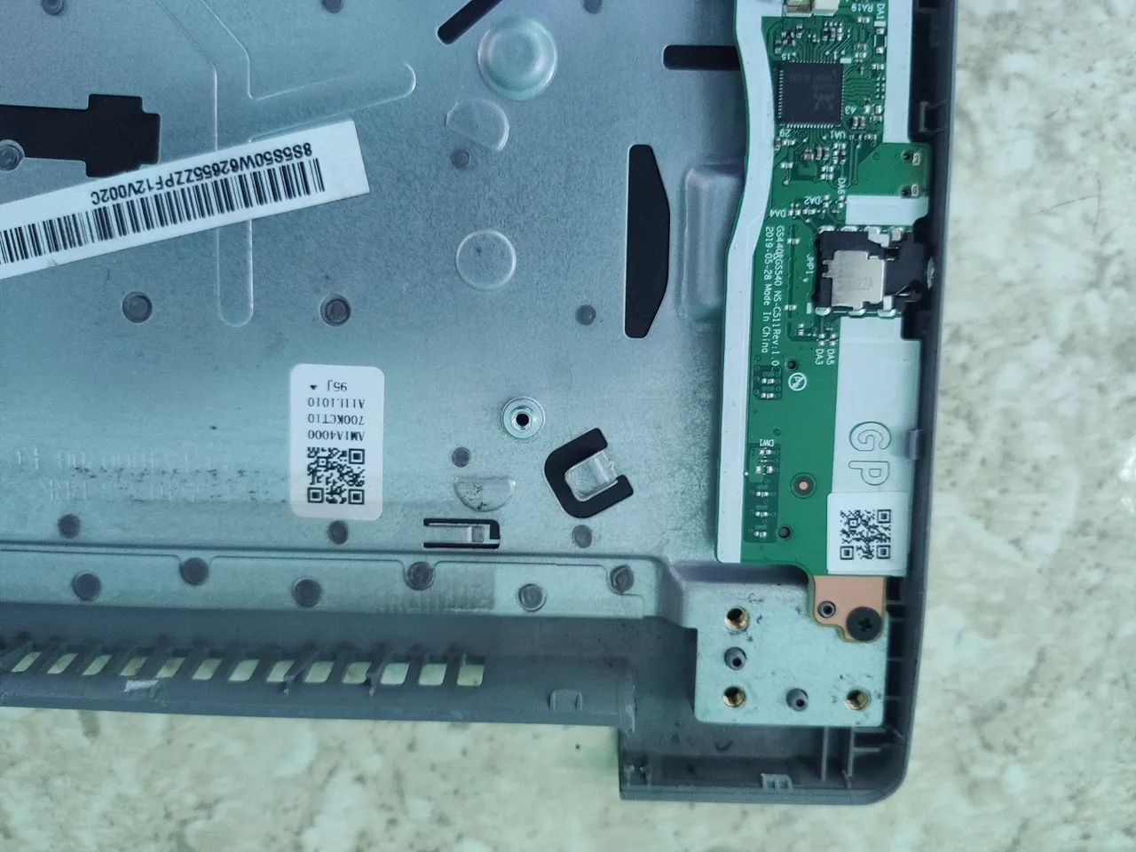 Carcaça teclado Lenovo completa ideapad s145 - Foto 2