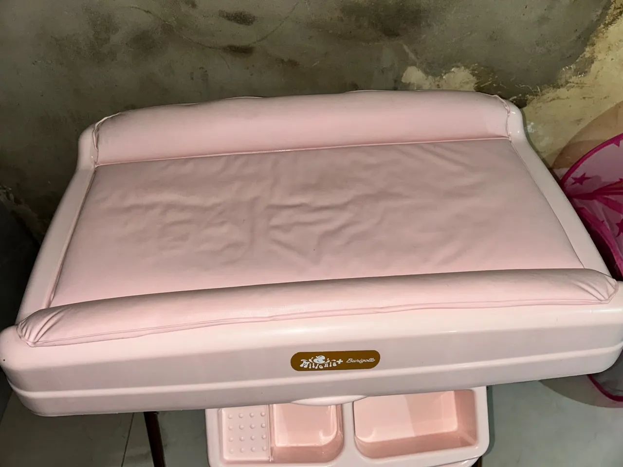 Banheira com trocador