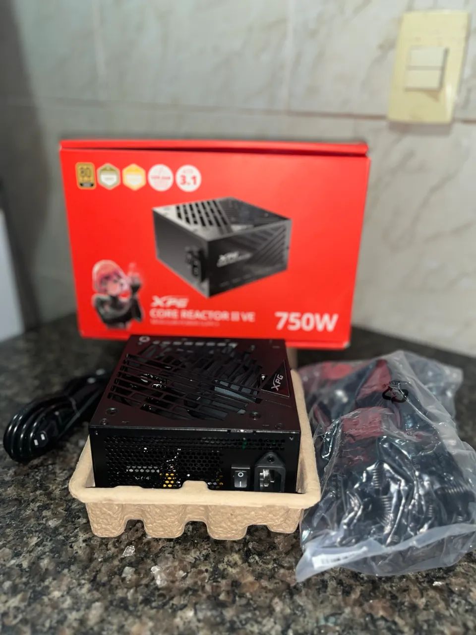 FONTE XPG 750W - Foto 3