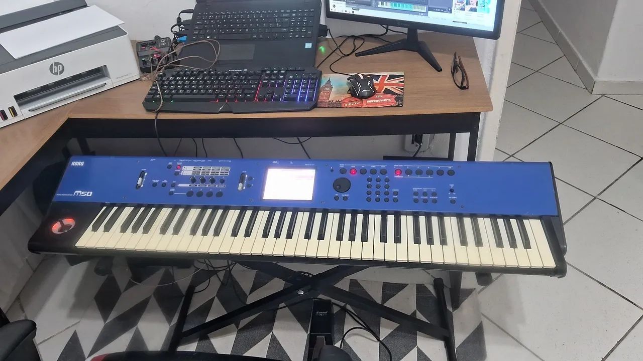teclado korg m50