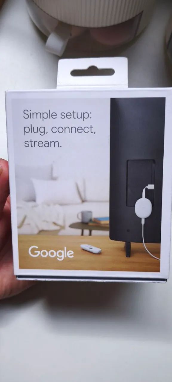 Chromecast Google TV HD Full HD 8GB - excelente estado