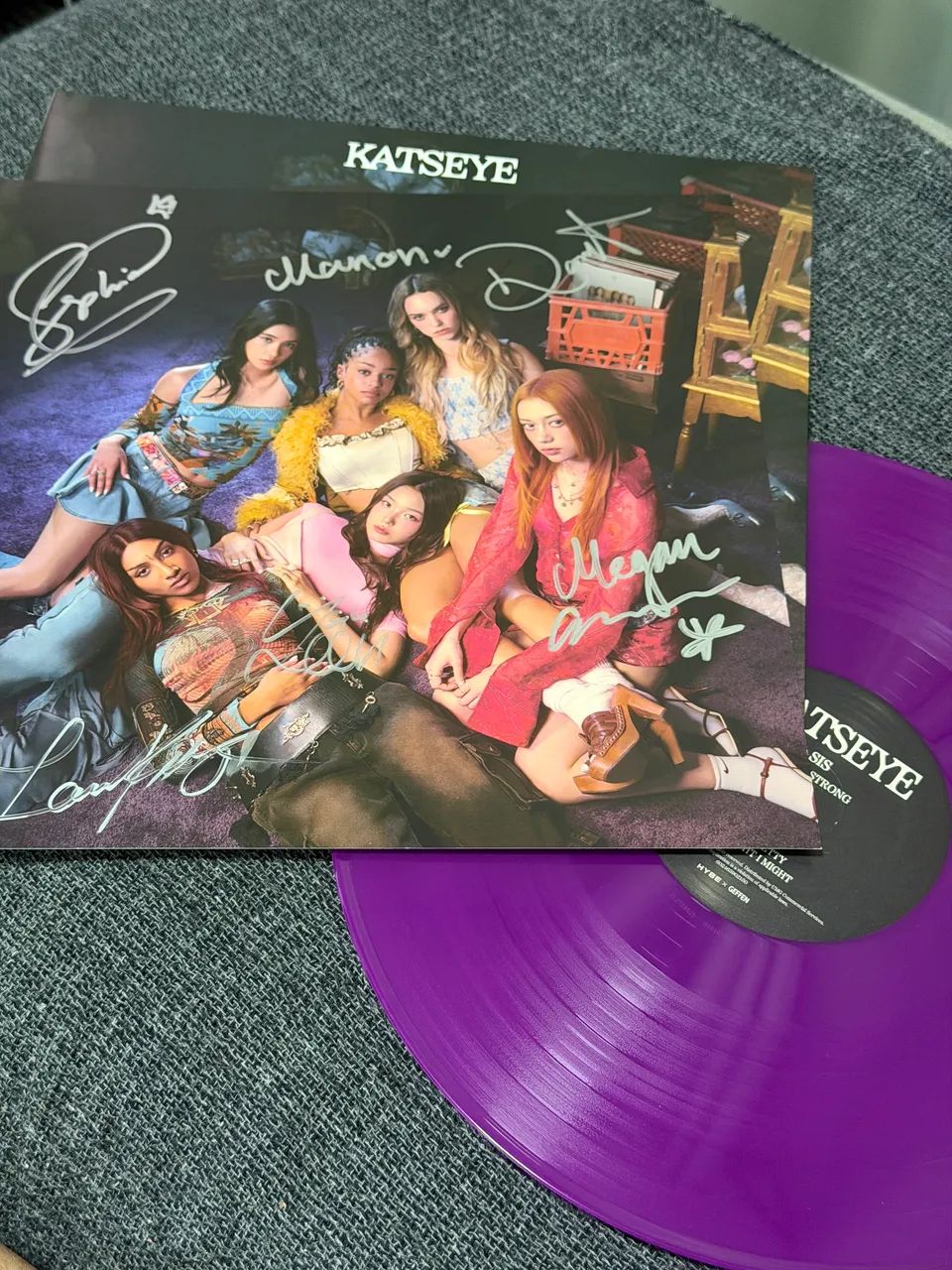 Disco de Vinil - Katseye - SIS (Autografado)