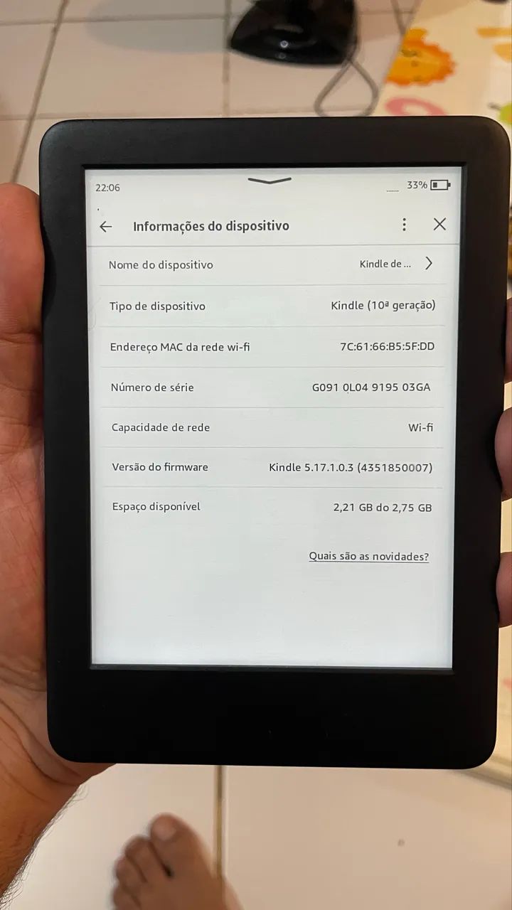 Kindle 10 geração o mais novo  - Foto 4