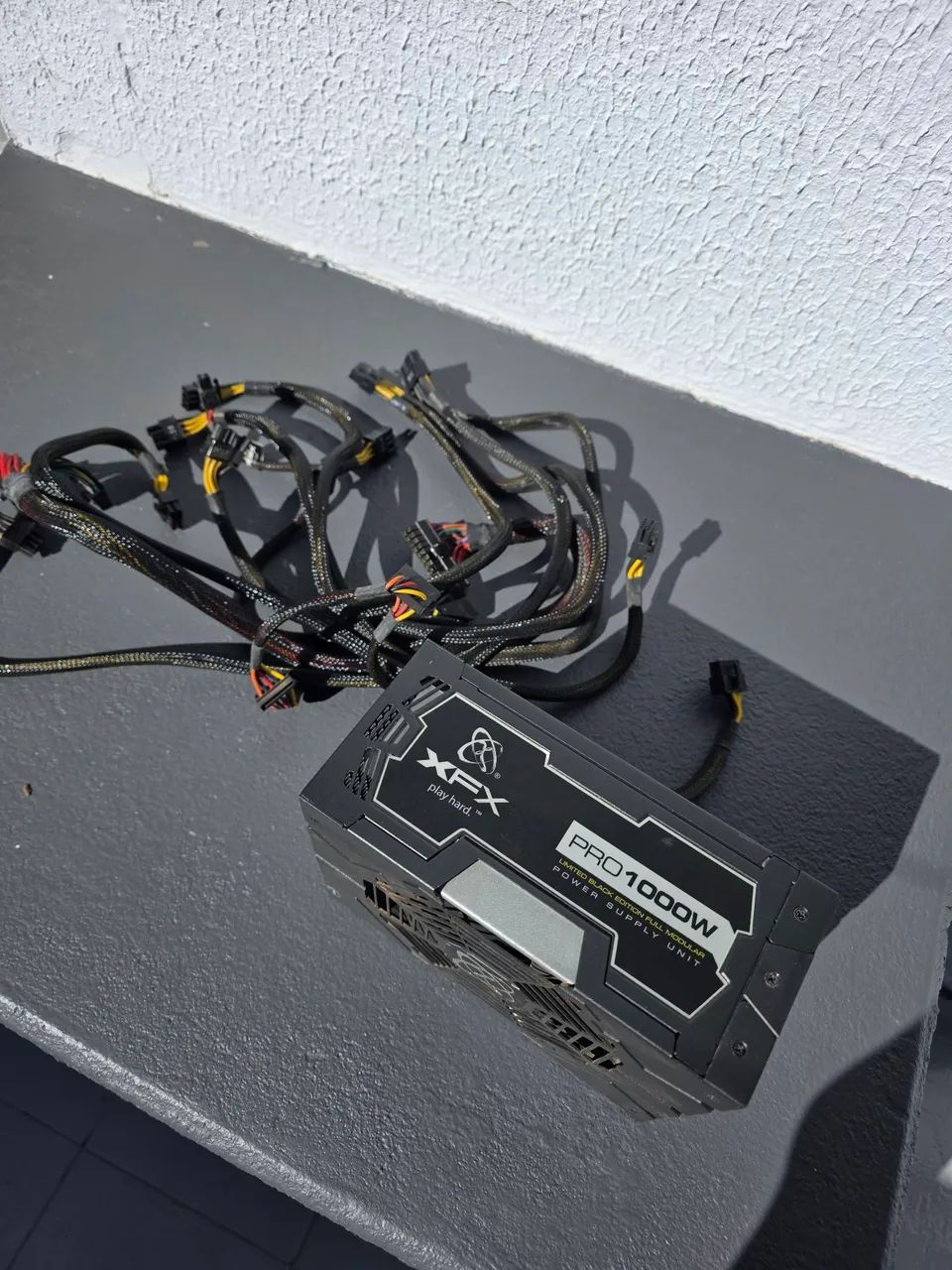 Fonte xfx pro 1000w platinum Full Modular, melhor que 850w