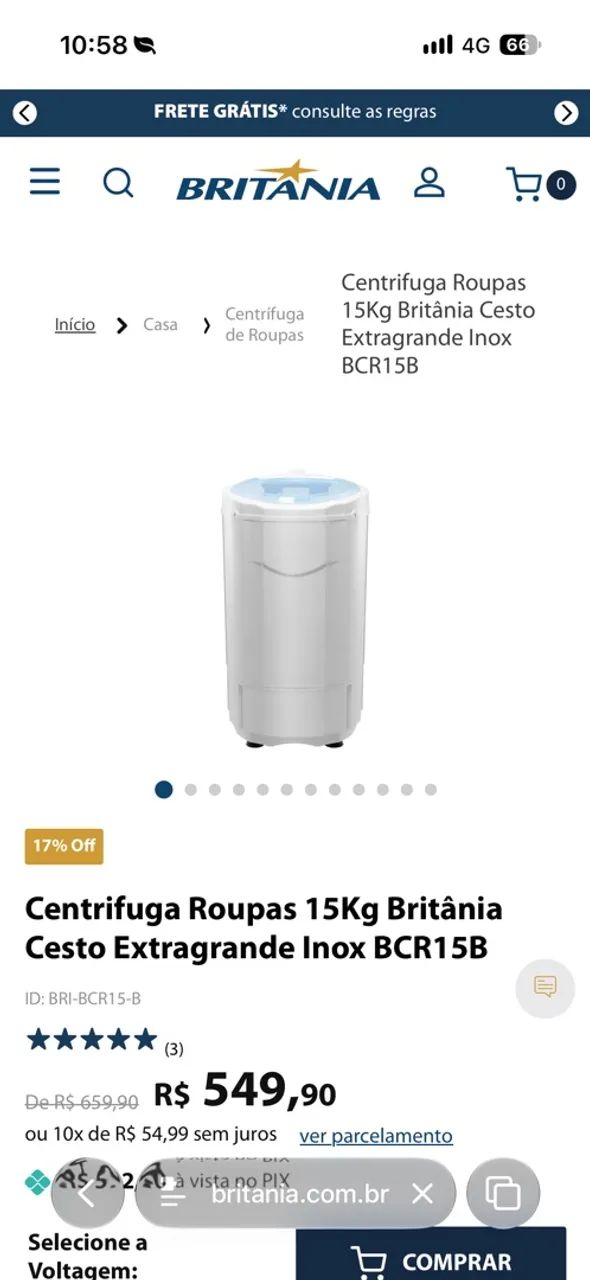 Centrifuga Britânia  - Foto 5