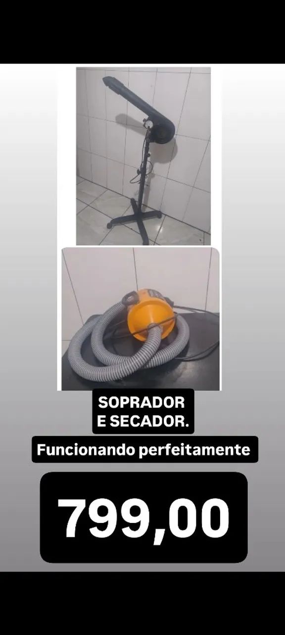 Soprador e Secador pet banho e tosa. - Foto 2