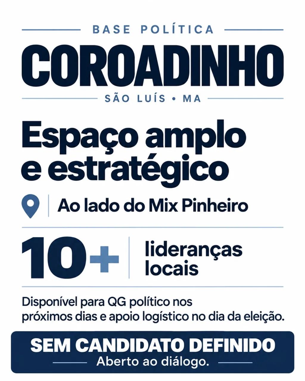 KG Político No Coroadinho 