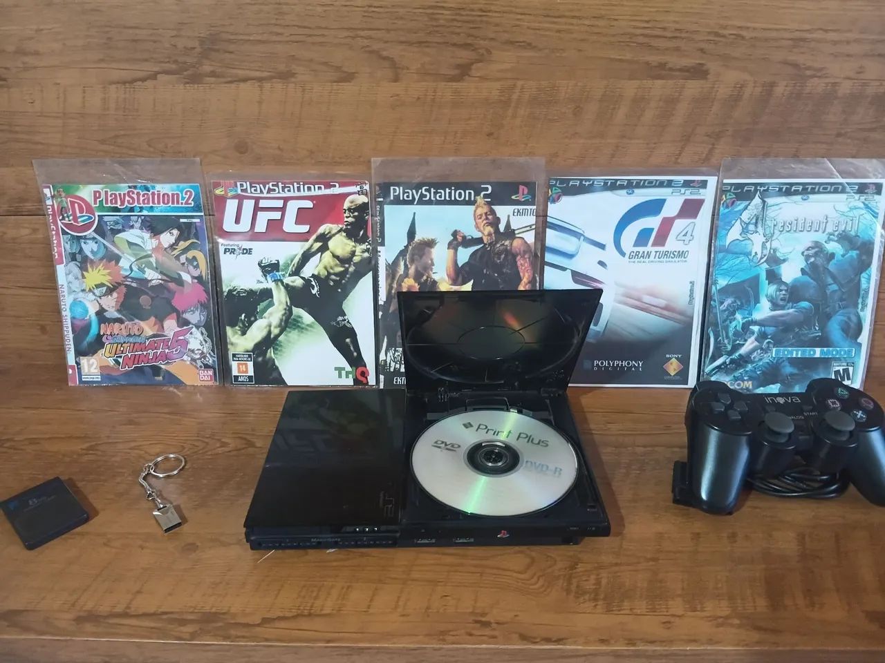  PS2 SLIM COMPLETO - TUDO FUNCIONANDO! - Foto 5