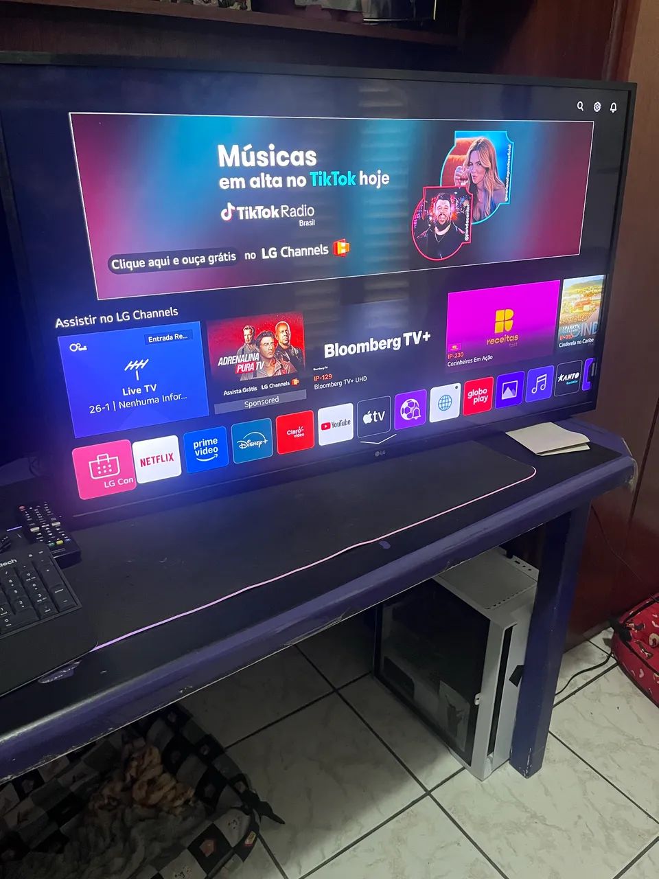 Tv LG 43 polegadas - modelo 43UN7300 - Foto 2