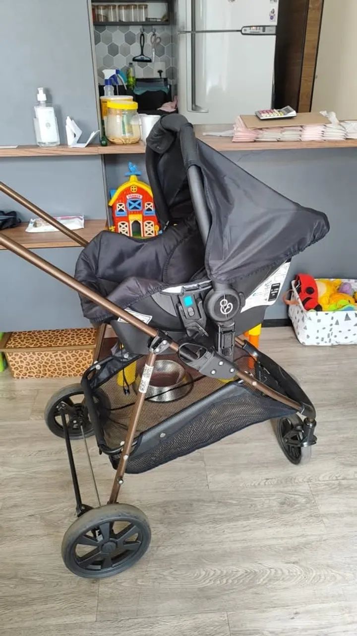 Carrinho de Bebê Moisés com Bebê Conforto Galzerano - Foto 5