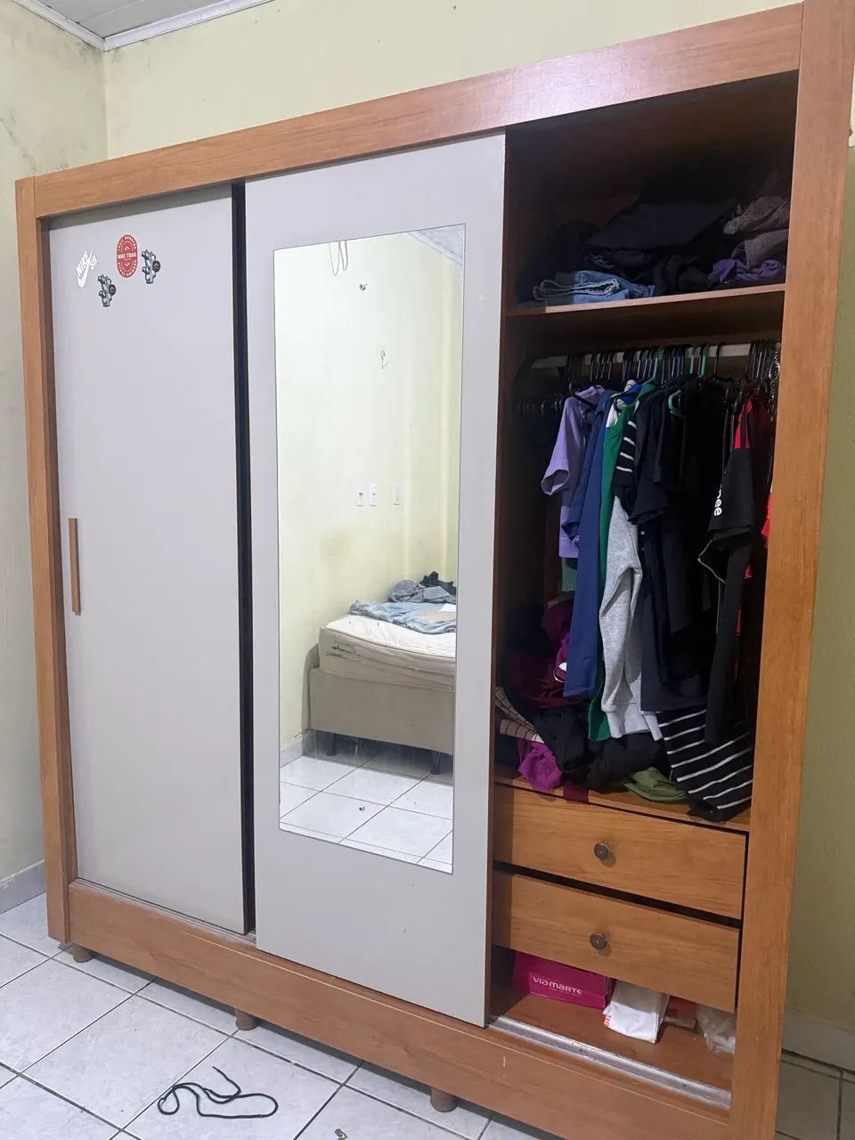 Guarda roupa de casal, solteiro  - Foto 3