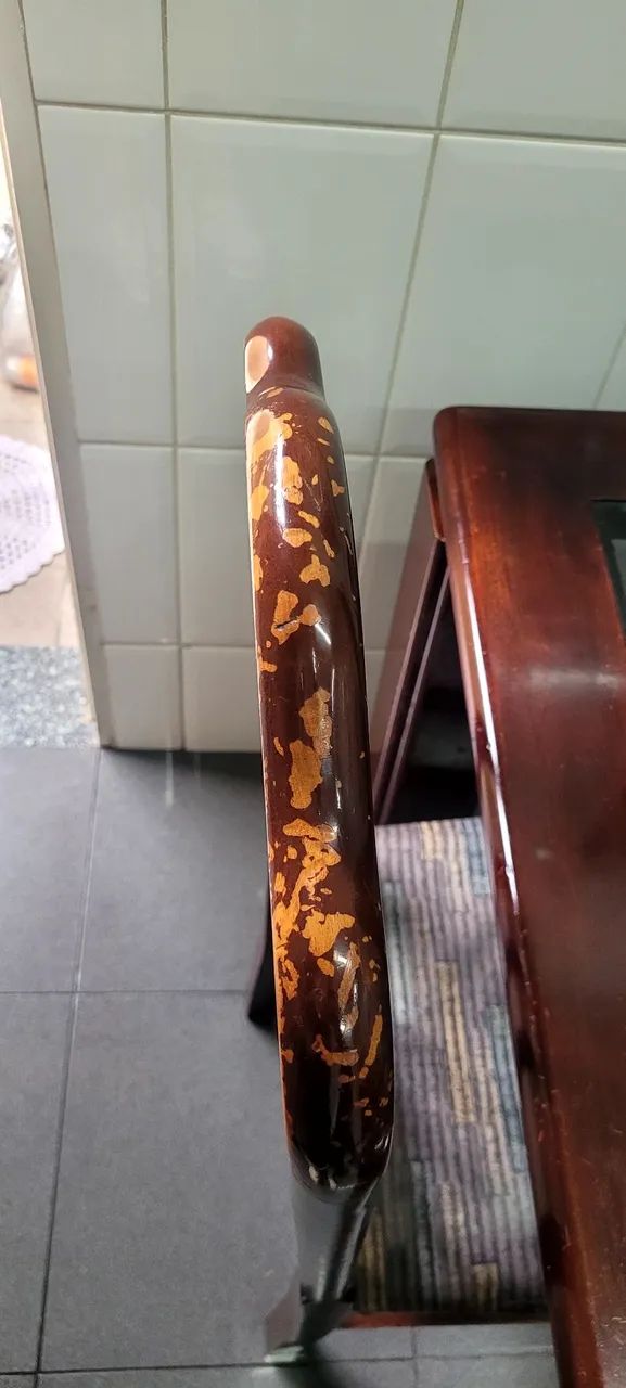 Mesa de cozinha Mogno - Foto 4
