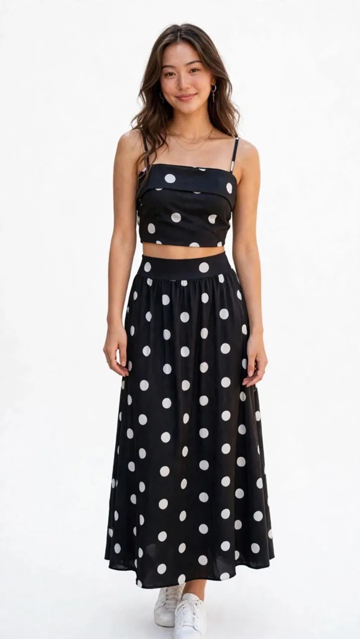 Conjunto Feminino Poá 