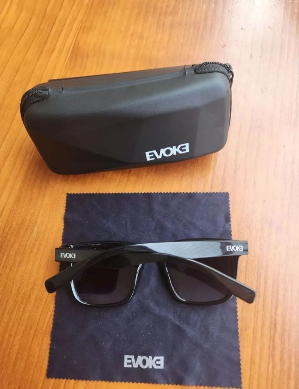 ÓCULOS DE SOL EVOKE EYEWEAR ? COMPLETO COM ESTOJO - Foto 3