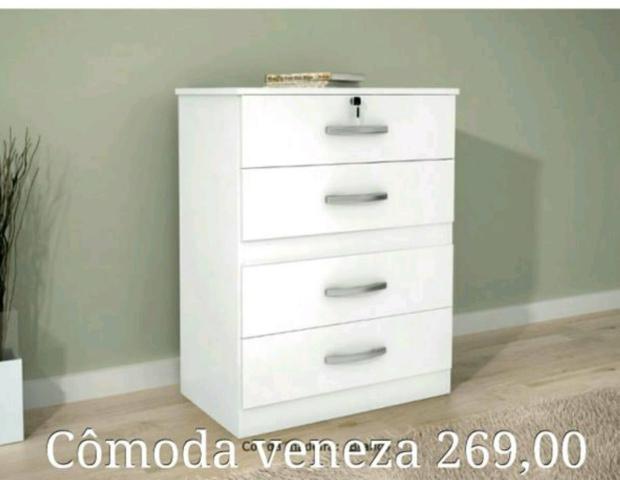 Comoda Veneza com chave " ENTREGA HOJE OU EM ATÉ 24 HORAS - ZAP * - Foto 2
