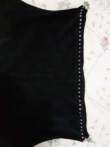 Vestido preto, longuete, tamanho M - Foto 2