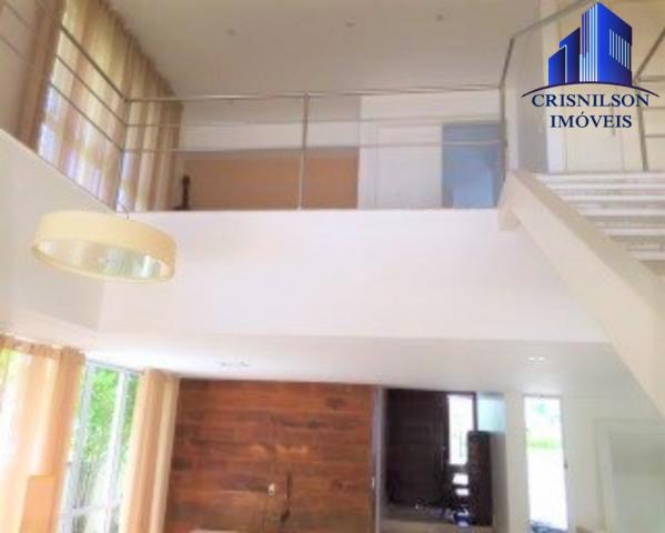 Casa à venda condomínio alphaville i salvador, decorada, 4 suítes, r$ 2.500.000,00, piscin - Foto 5