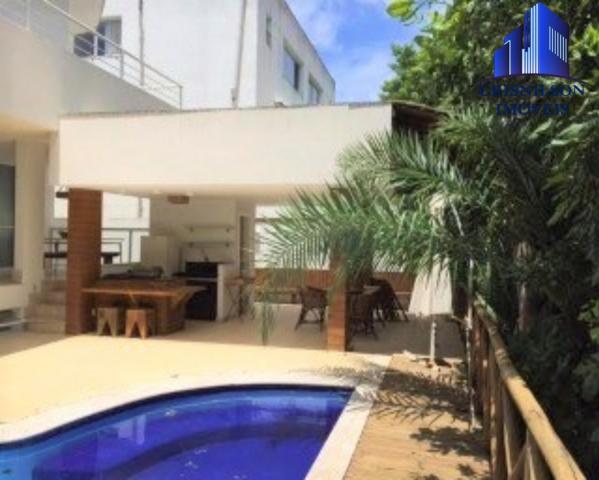 Casa à venda condomínio alphaville i salvador, decorada, 4 suítes, r$ 2.500.000,00, piscin - Foto 4