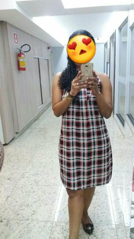 Vestido de tecido
