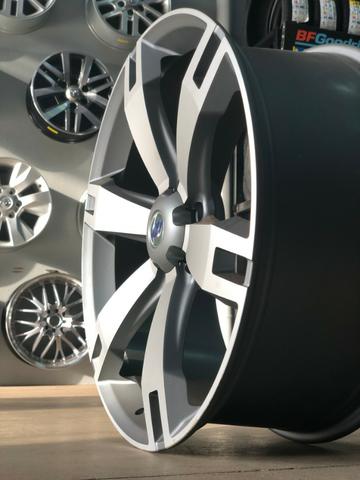 Rodas Aro 22 Ranger Everest Grafite Diamantada - Foto 13