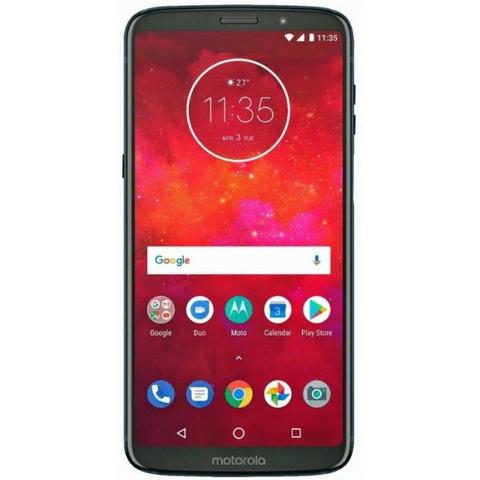 Smartphone Motorola Moto Z3 Play XT1929-8 4GB+64GB Lte Dual Sim 6" Câm.12MP+5MP-Azul - Foto 4