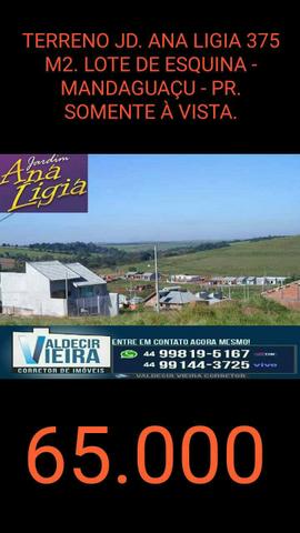 30.000 meio terreno Residencial Jd. Ana Ligia