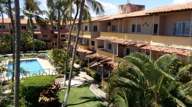 Apartamento Barra de São Miguel, 2 quartos c/ ar condicionado, varanda e piscina - Foto 12