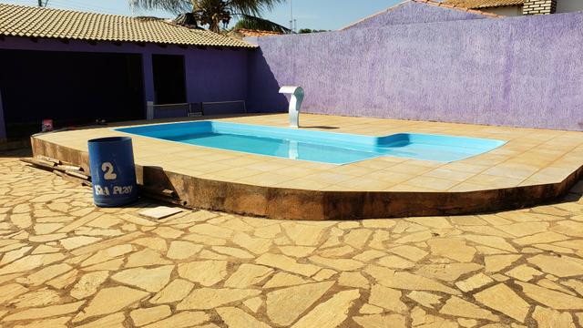 Casa 3quartos suíte piscina churrasqueira lote 830m2 rua 8 Vicente Pires condomínio - Foto 18
